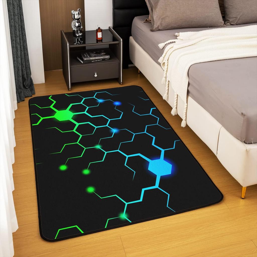 Vintage Cinema Ticket Flannel Rug Anti-Slip Bohemian Decor for Living Room Kitchen Garden Home Mat Doormat