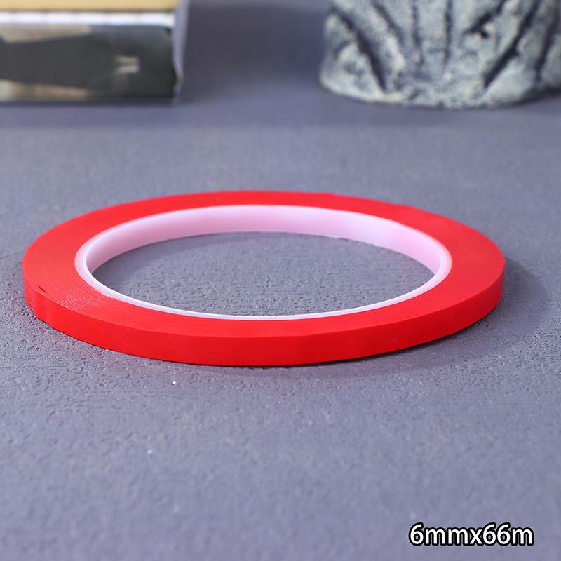 3/6/10MM 66M Graphic Whiteboard Tape Adhesive Chart Line Grid Electrical Marking Tapes High Temperature Resistant Pinstripe Tape