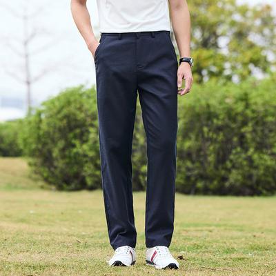 Summer Men's Straight Simple and Versatile Breathable Moisture-absorbing and Heat-dissipating Casual Pants