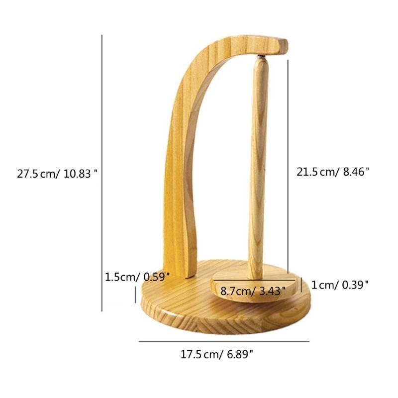 Spinning Yarn and Thread Holder, Natural Yarn Dispenser