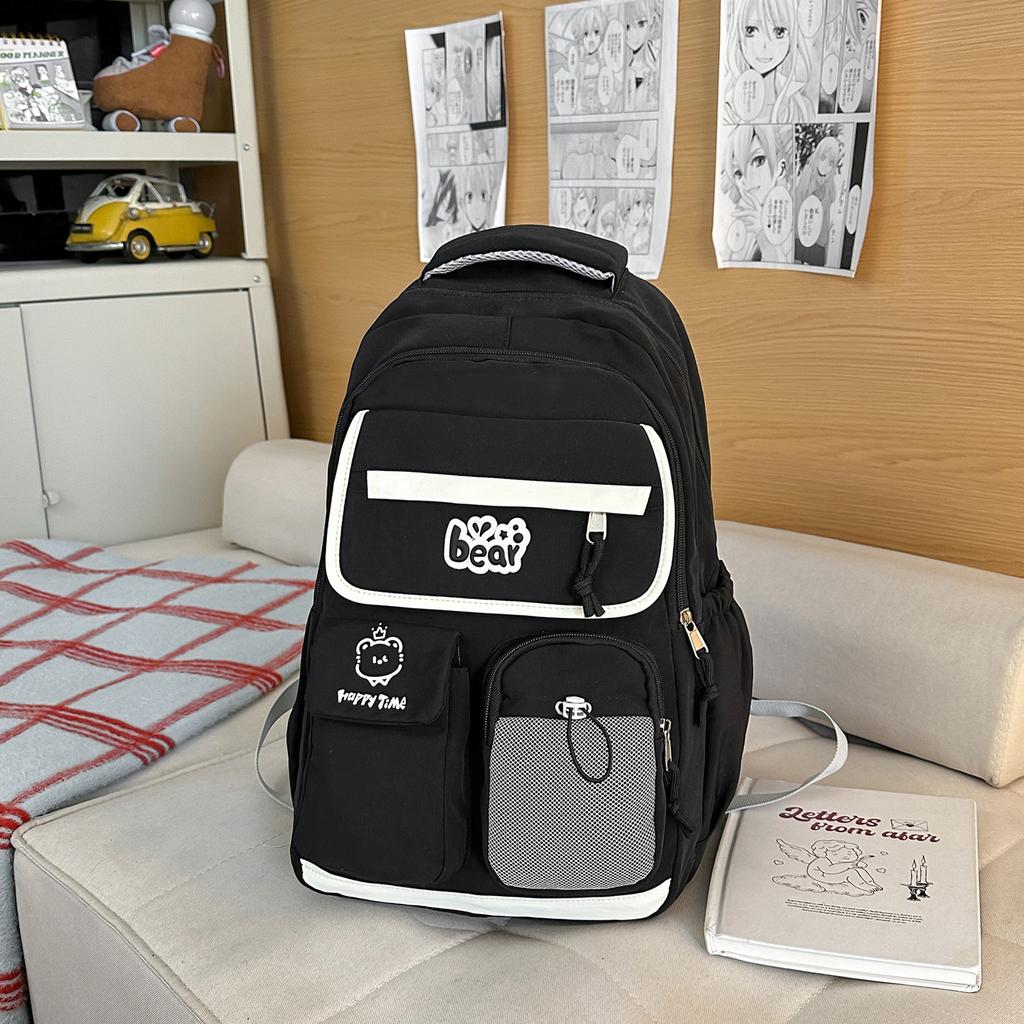 Schoolbag new schoolbag girl primary school students sweet girl travel backpack high quality junior high school students computer bag