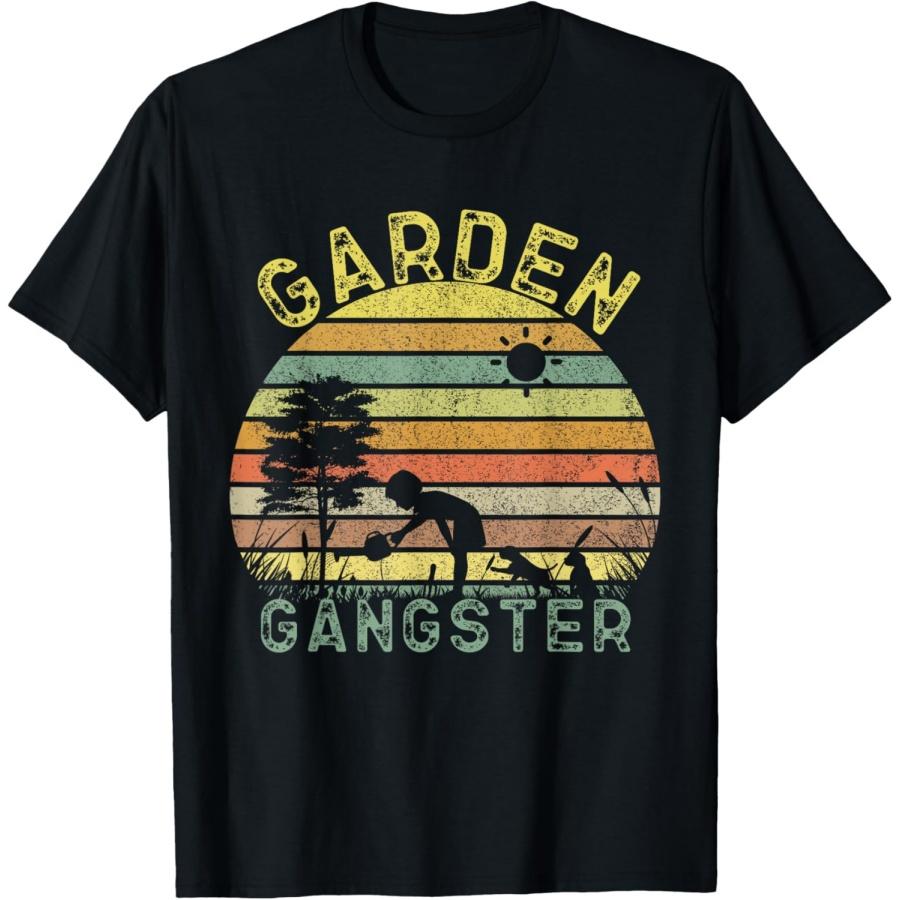 

Garden Gangster T-shirt Funny Gardening Shirt for Gardeners T-Shirt XXXXXL чорний