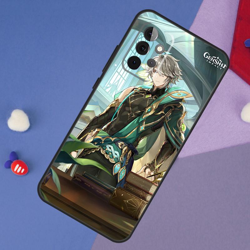 Genshin Impact Alhaitham Kaveh Case For Samsung Galaxy A24 A34 A54 A33 A53 A73 A22 A32 A52 A51 A71 A52S A12 A13 A14 Cover