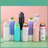 Double Drinking Fruit Cup 304 Stainless Steel Insulated Bottle With Lock For Sports And Travel