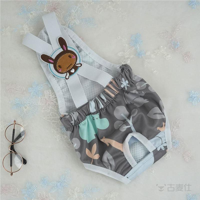 High Waist Dog Physiological Pants Anti-Harassment Diaper Pants New Style Clothes Pet Supplies Modal Surface Material