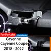Car Phone Holder For Porsche Cayenne 2011-2022 GPS Special Gravity Navigation Mobile Bracket 360 Degree Rotating