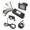 24V 36V 48V 30A Sinewave Controller GD01 Panel with Power Assist Sensor Thumb Throttle Electric Bike Conversion Kit for