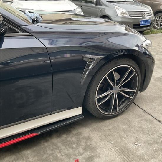 Front Fender Side Vent Decor Cover Air Flow Trim Accessaries For Car Truck SUV