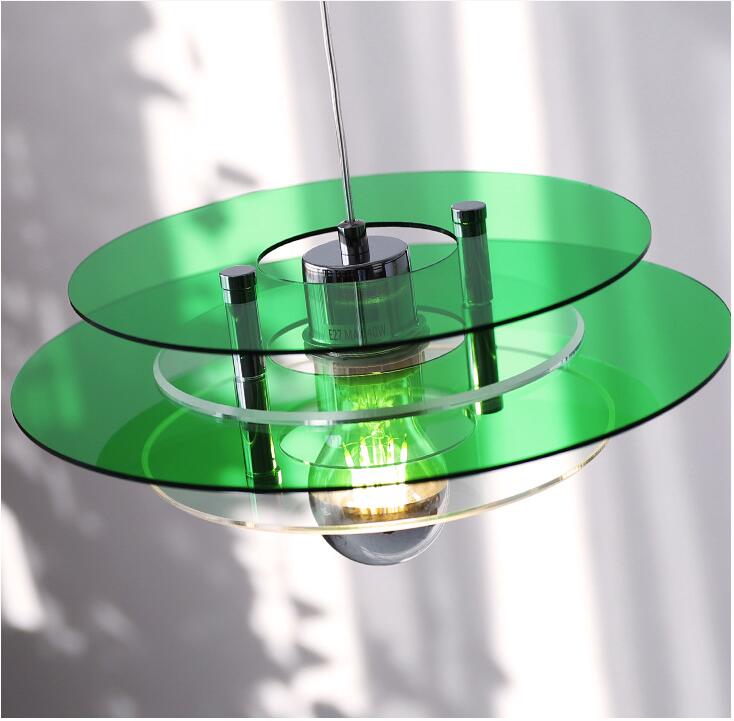 Luminária pendente nórdica LED para restaurante E27, eletrodomésticos, design dinamarquês, lustre de cabeceira, lâmpada de corredor de hotel para decoração de casa