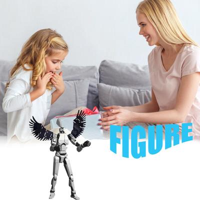 Mobile Doll Set, 3D Titan Robot Mobile Doll, Posable Mobile Doll, Suitable For Collectors, Desktop Decoration