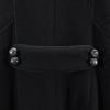 unused MARC BY MARC JACOBS wool blend pea coat 4 black Women Used