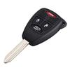 For Jeep 4 button remote head key FOB OHT692427AA