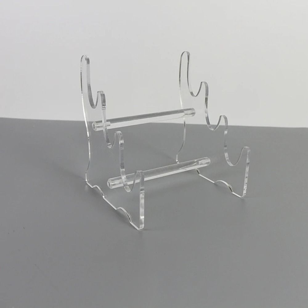 Acrylic Material Desktop Storage Rack Organizer Function Display Function Display Rack Universal Transparent Bamboo Flute Stand
