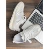 Silver Platform Heightening Moral Training Shoes Women's 2025 New Fashion Versatile Mesh Breathable Sports and Leisure Forrest Gump Shoes