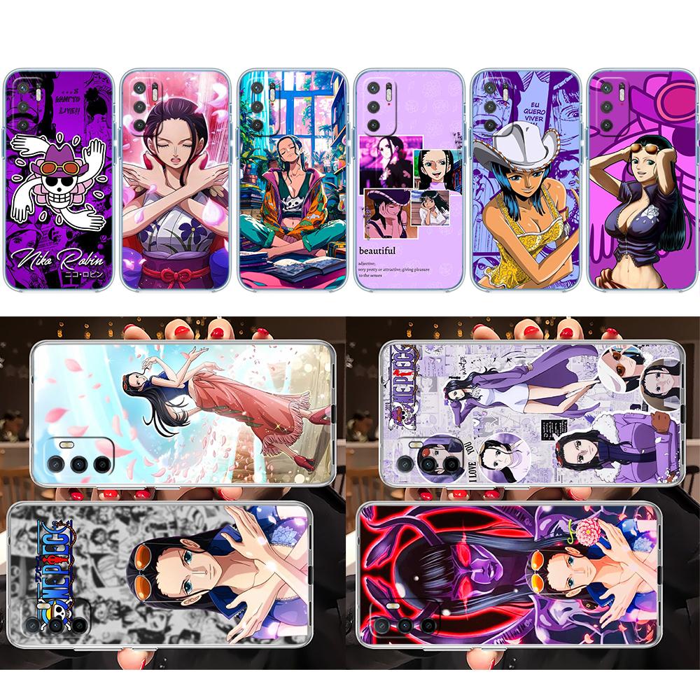 FM41 One Piece Nico Robin Case for Motorola E13 E15 E20 E22 E22I E22S E30 E32 E40 E7 E7I G Plus Power Play Stylus G22 G14