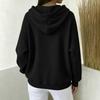 Women's Long Sleeve Hooded Pullover Sweatshirt with Pockets Color