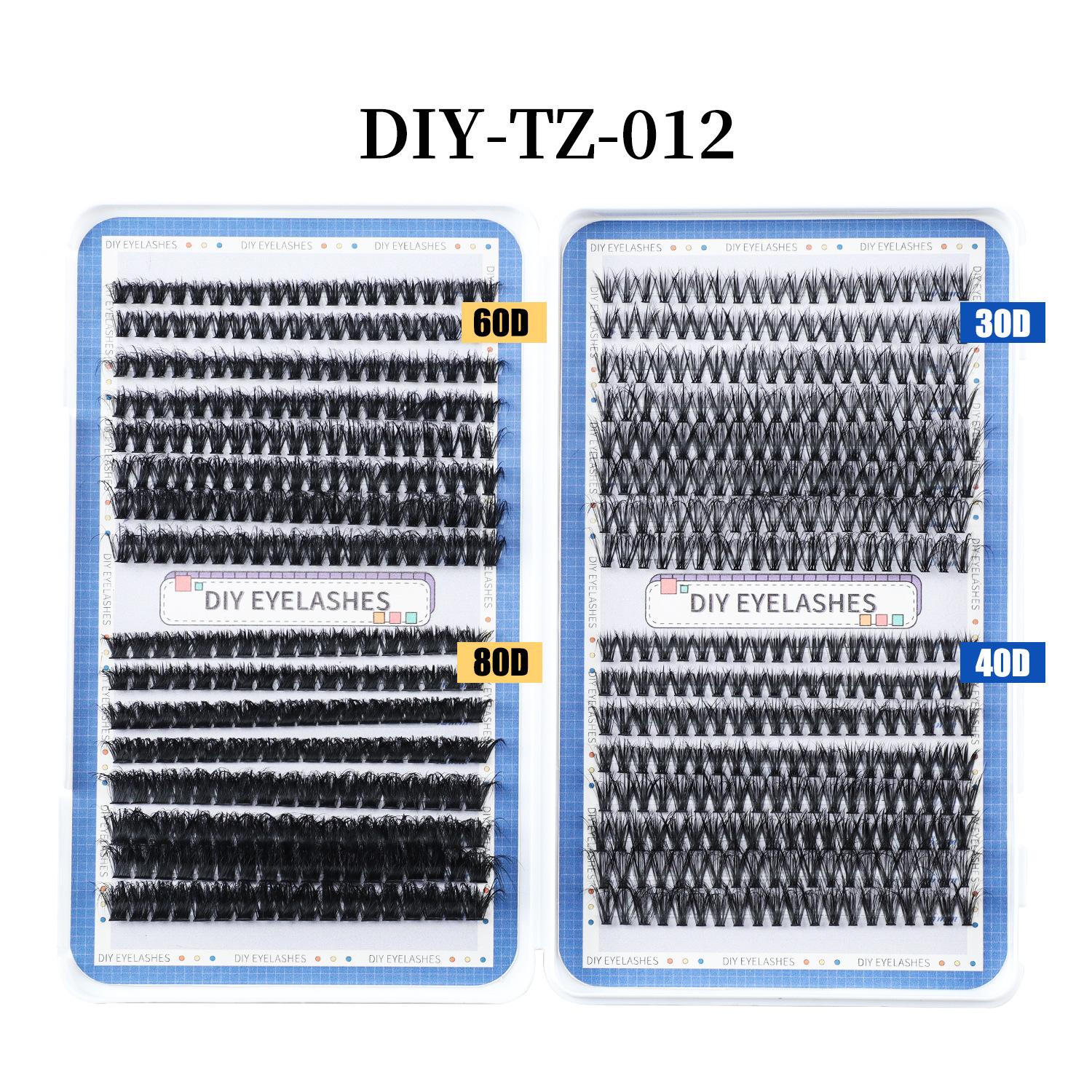 

Сделай сам Одиночный пучок волос 608 пучков Ресницы большой емкости Книга Натуральные густые D Сегментированные накладные ресницы