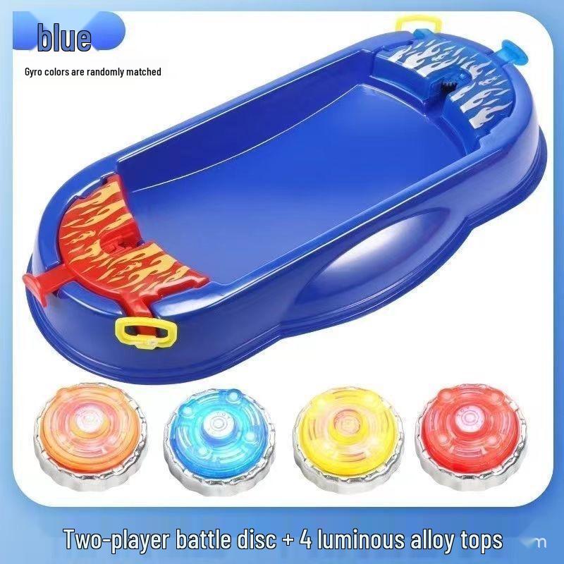 Luminous Alloy Battle Spinning Top for Kids: Parent-Child Interactive Toy