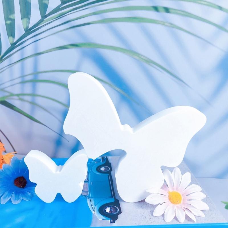 Lovely Butterfly Shaped Decors Moulds Realistic Butterfly Shaped Model Creating Resin Mold Innovative Silicone Mold