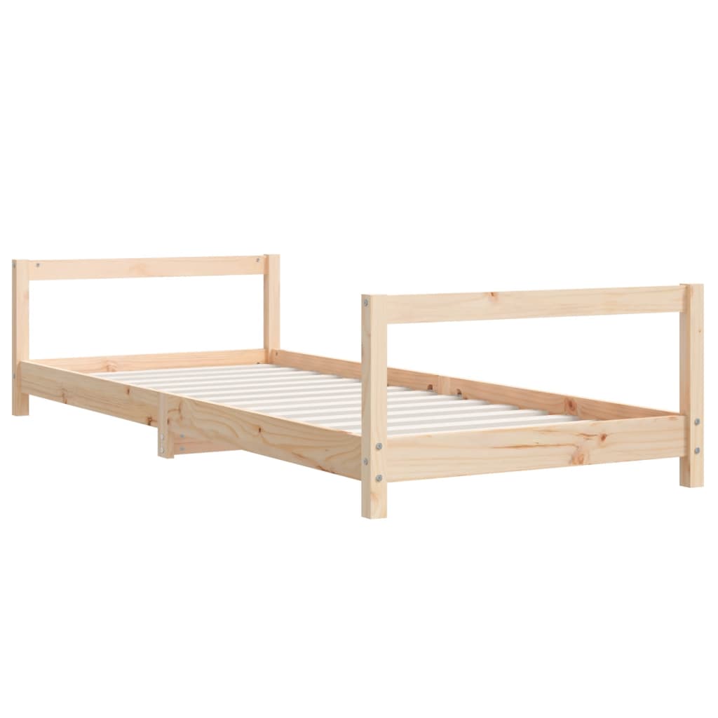 Kids Bed 80 x 200 cm Solid Pine Wood