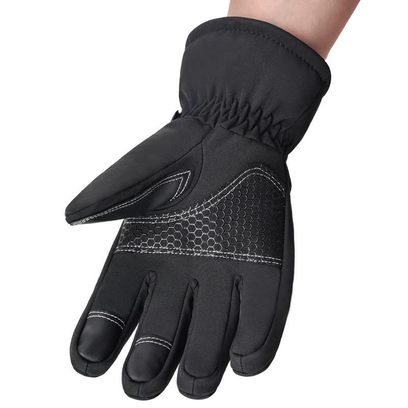 Unisex Winter Ski Gloves Waterproof Windproof Thermal Lined Outdoor Cycling Snow Sports Mittens Adults