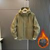 Spring and Autumn Hooded Jacket Men's Casual Versatile Fashion Sports Simple Outdoor Jacket