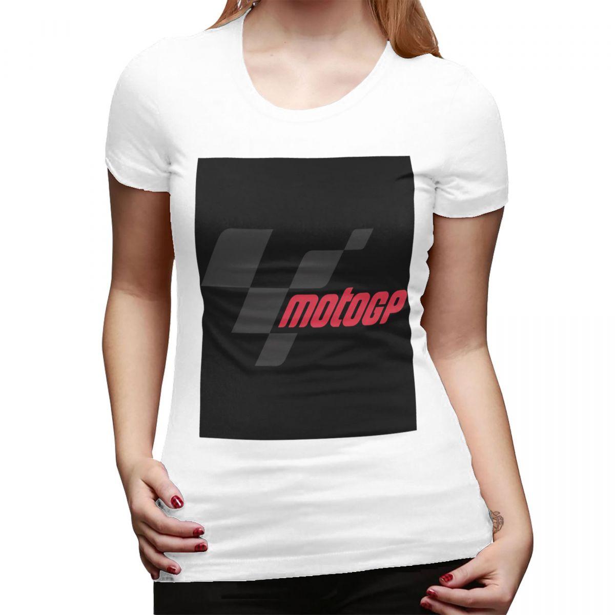 

Moto GP Logo Essential TShirt for Women Round Neck Streetwear T Shirts Womens Short Sleeve Summer Clothes Tops S