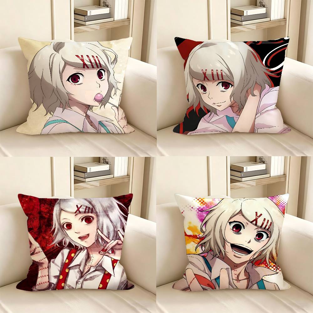 Pc Cartoon JJuuzou SSuzuya Pillow Case Fashion Square Pillowcase Bedroom Sofa Room Ins Decoration Leisure