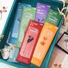 6 Stück Pflanzen Flüstern PVC Lesezeichen Set Natur Pflanzen Blumen Transparent Markierer Seite Notizhalter Schule Lesen Geschenk