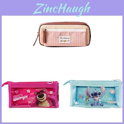 Lotso Student Pencil Case With Large Capacity And Durable Polyester For Girls