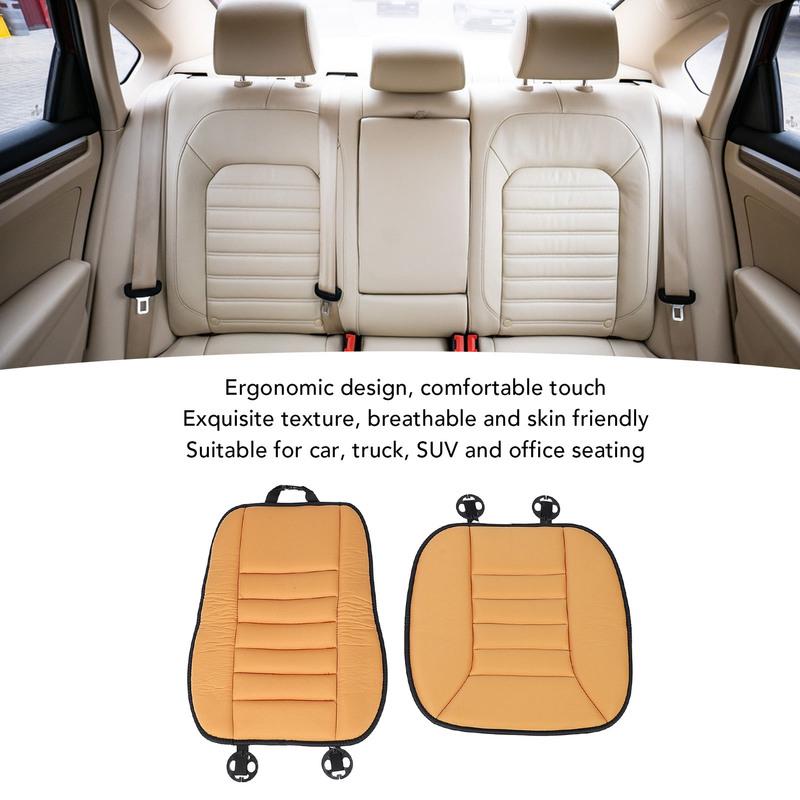 1PC Car Seat Cushion with and Back Support Pillow Enhanced Comfort Memory Foam Lumbar Pillow for SUV Trucks Office Chair