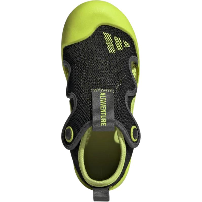 Adidas Altaventure 3.0 Mesh Versatile Comfortable Non-Slip Durable Low-Top Sandals Kids Sandals Black Green JP5749