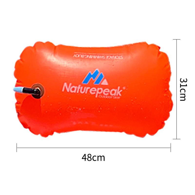 Portable Float Airbag Outdoor Drifting Swimming Equipment Special Thickened Pvc Swimming Circle оранжевый
