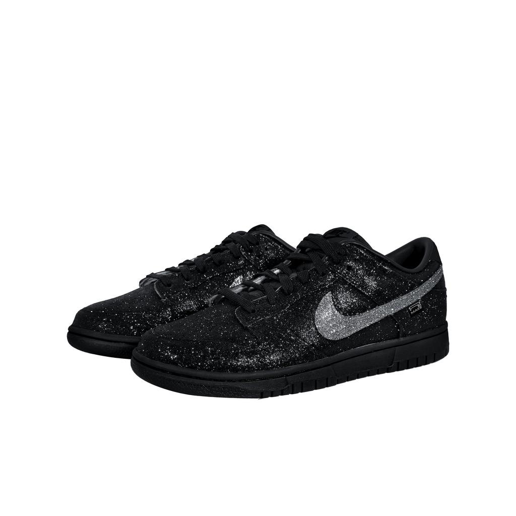 Nike Dunk Low Top Skateboard Shoes Unisex Black Diamond HF5441-100(Team133-dunk)
