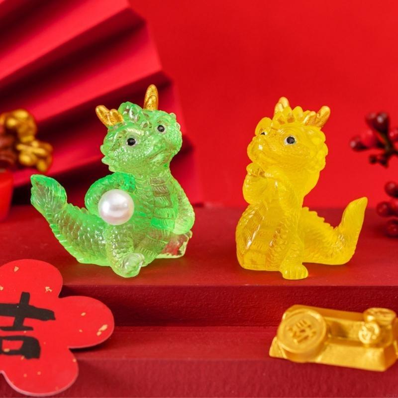 62KD Chinese Zodiac Twelve Statue Resin Dragon Statue Animals Sculpture Figurines