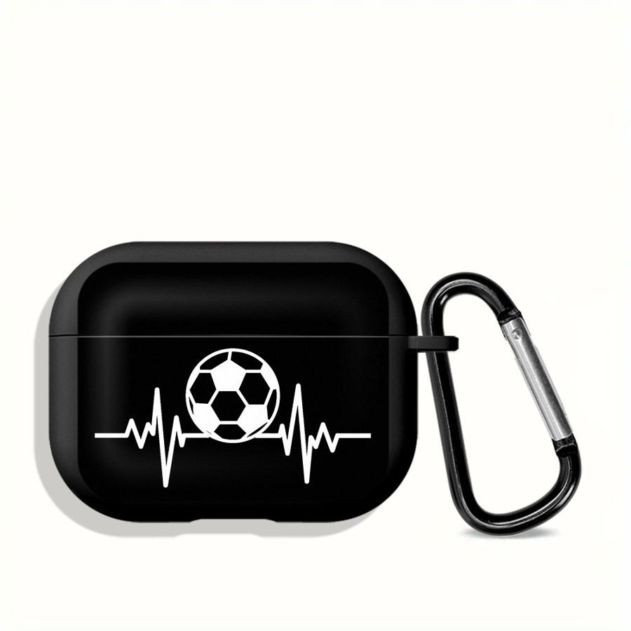 Football Electrocardiogram Earphone Cases Cover Case For Airpods Pro 1 2 3 4 Pro2 Pro3