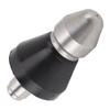 G1 4 Sewer Pipe Cleaning Nozzle Stainless Steel Pressure Sewer Jetter Nozzle for Pipe Unclogger Cleaning Accessories
