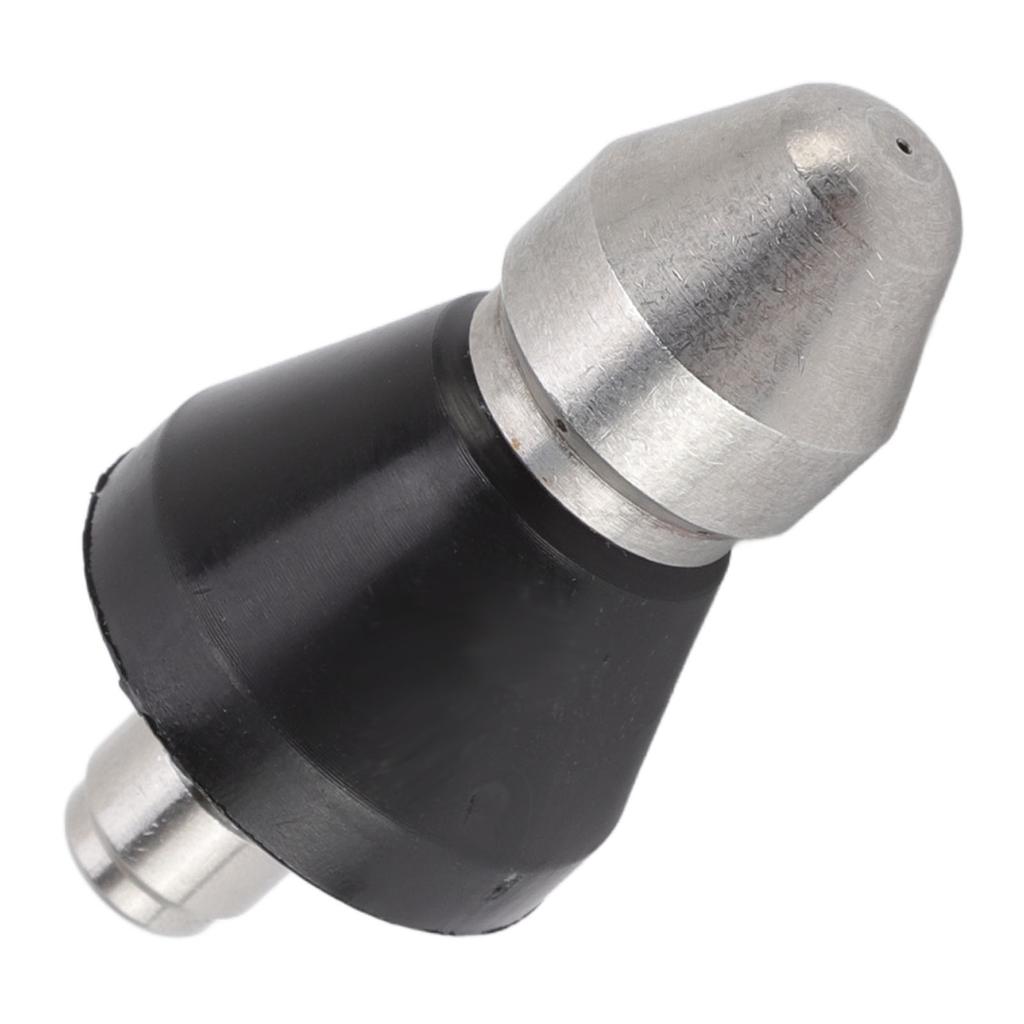 G1 4 Sewer Pipe Cleaning Nozzle Stainless Steel Pressure Sewer Jetter Nozzle for Pipe Unclogger Cleaning Accessories