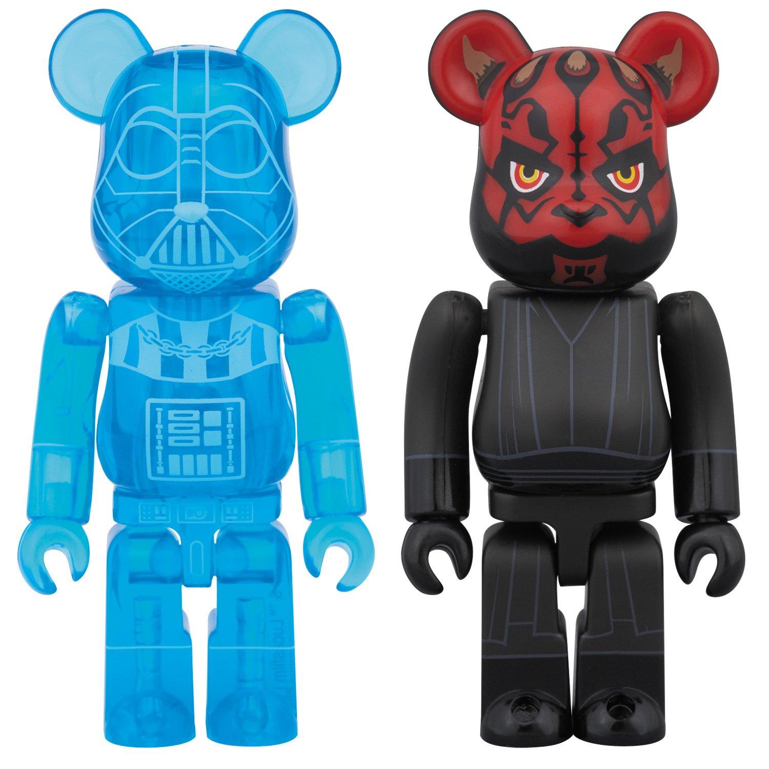 

DARTH DARTH Painted Movable Figures BE@RBRICK VADER(TM)(HOLOGRAPHIC Ver.) & MAUL(TM) 2-PACK STAR WARS ABS&PVC