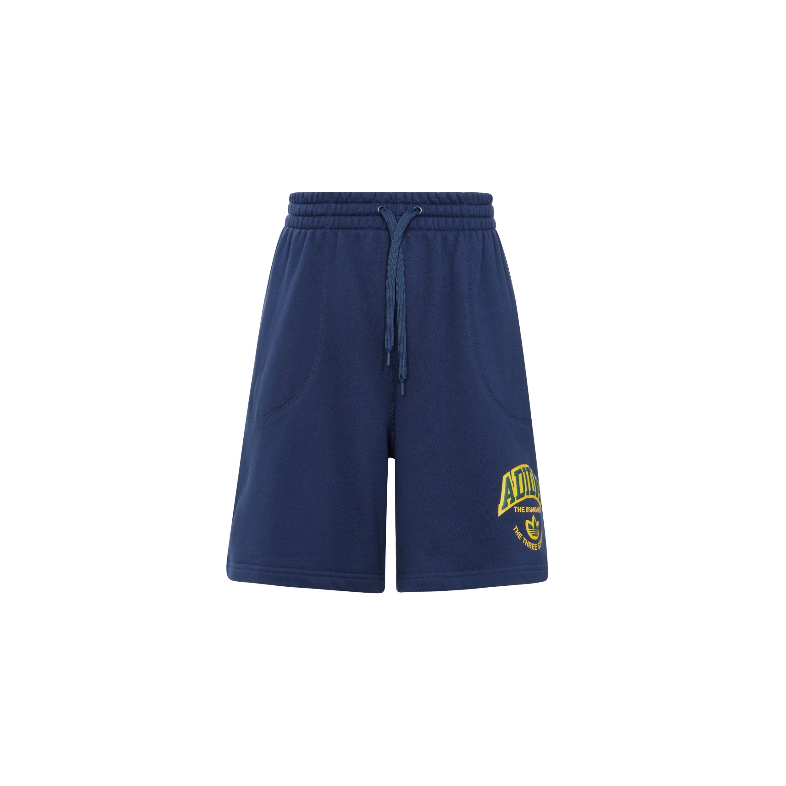 

Adidas Originals Vrct Sw Короткие повседневные шорты с буквенным принтом Мужские штаны цвета индиго JI7477 L