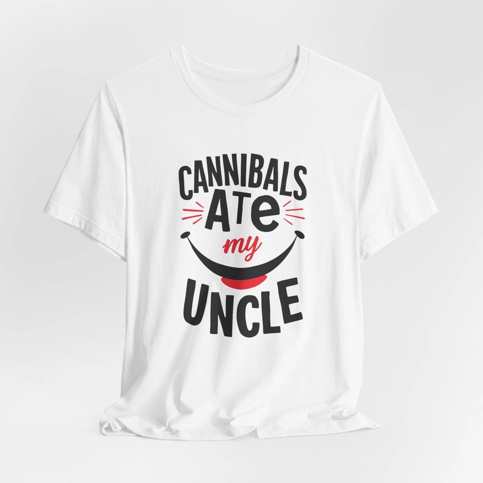 

Cannibals Ate My Uncle Biden Trump Unisex T-Shirt M