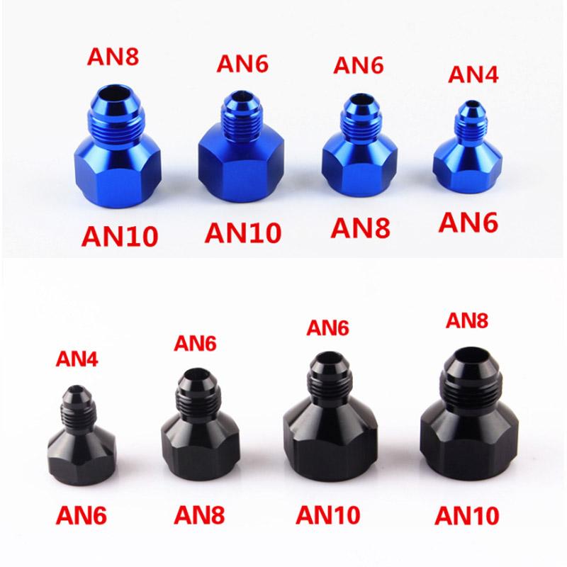 Aluminum Oil Cooler Conversion Variable Diameter Joint Oil Pipe Outer Thread Connection Adapter, Male Female Conversion Screw