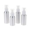 30-150-500Ml Aluminum Liquid Bottle Portable Lotion Dispenser Empty Container Refillable With Full Cover Cap For Cosmetics