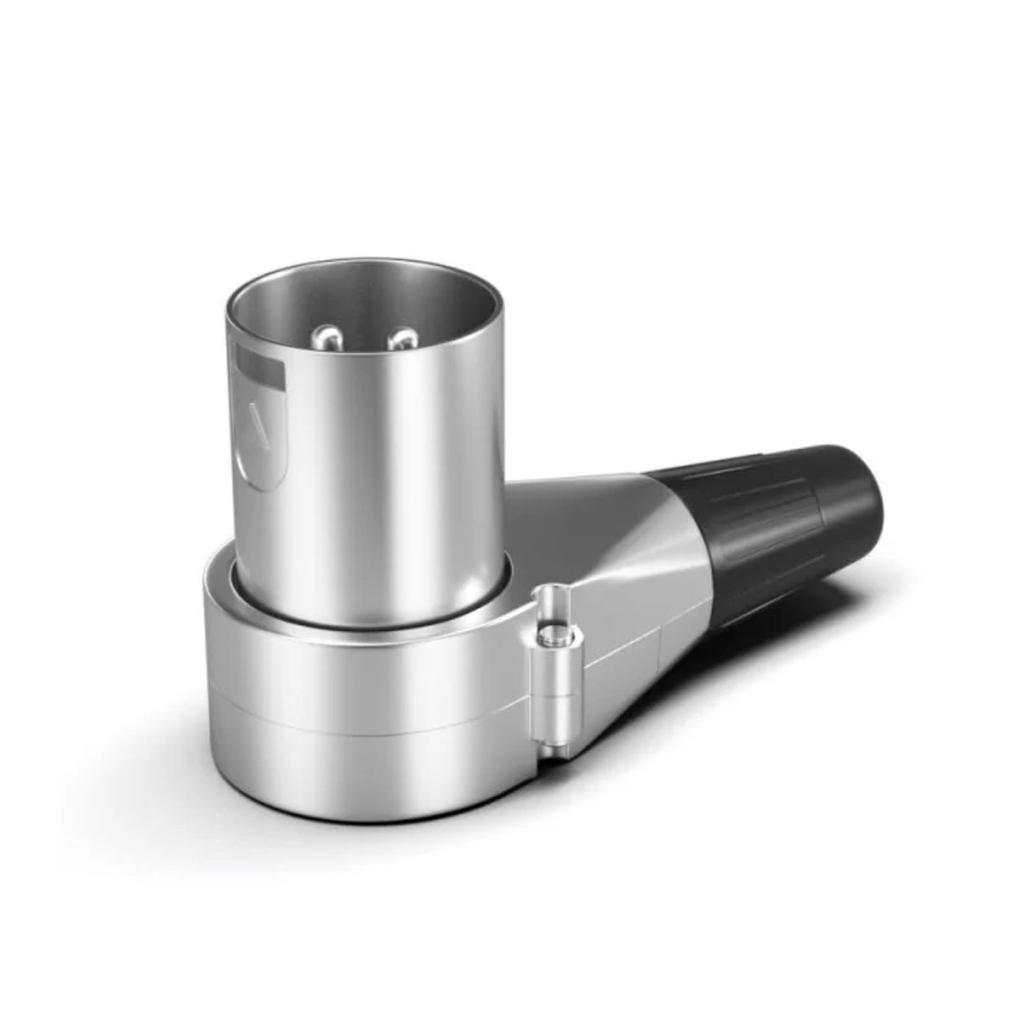 3 Pole Right Angle XLR Connector 90 Degree Male Female XLR Adapters 3 Pin Microphone Plug Audio Cable Connector