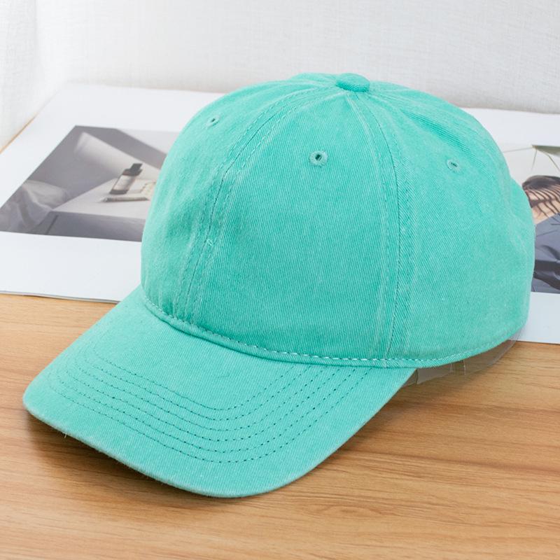 

Кепка с вымытым язычком утки детская парная старая ковбойская тканевая бейсболка женская легкая пластина изогнутый карниз хип-хоп кепка One size