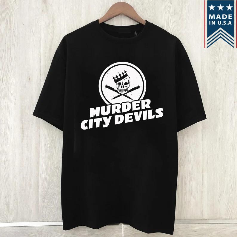 The Murder City Devils Unisex Skull Black T Shirt Full Size S-5XL Unisex T-Shirt S