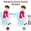 Toilet Paper Holder Stand Tissue Paper Roll Dispenser with Shelf for Bathroom Storage Holds Reserve Mega RollsBronze