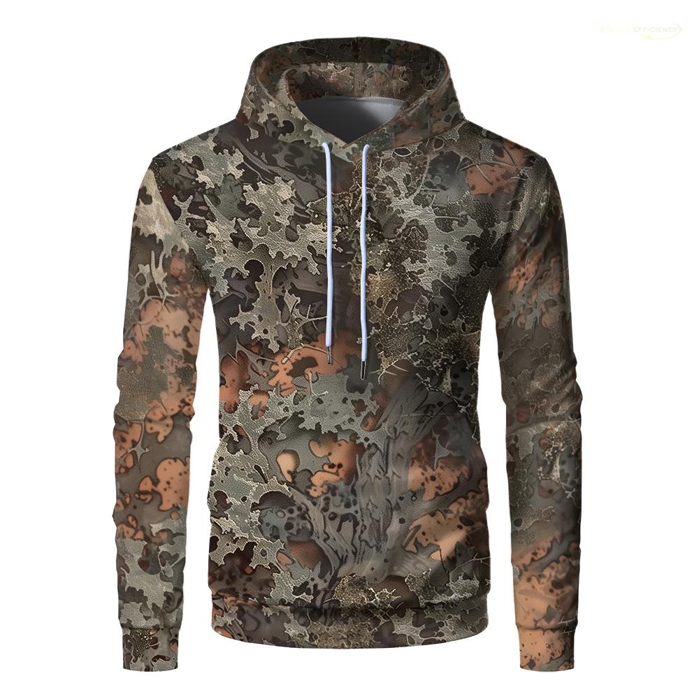Jagd Tarn Hoodie Unisex Atmungsaktiv Camping Übergroß Dschungel Camo Sweatshirts Lässig Jäger Outdoor Sport Herren Kleidung