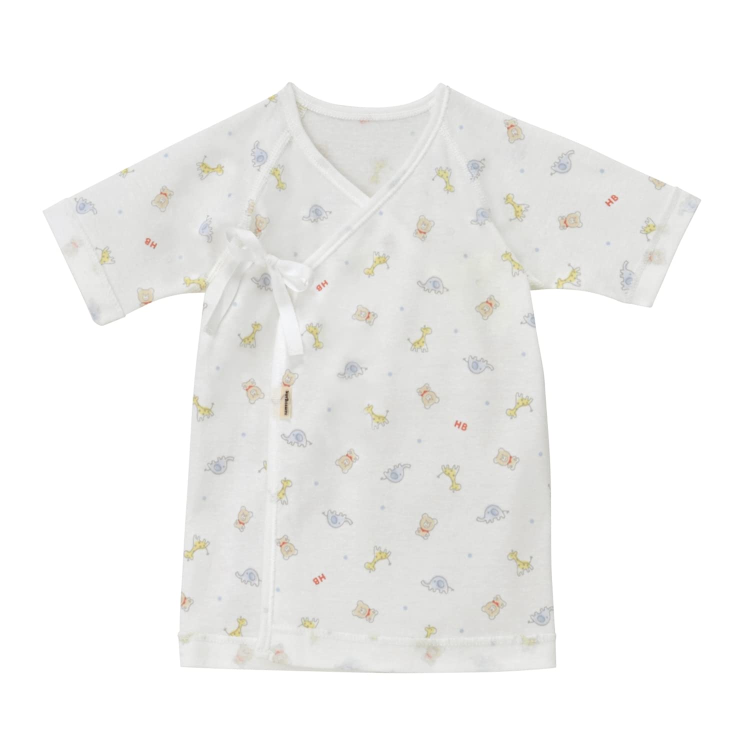 

Miki House Hot Biscuits Short Undershirt, Boys and Girls, Newborn, Baby Clothes, Multicolor, 50cm, 70-2116-492