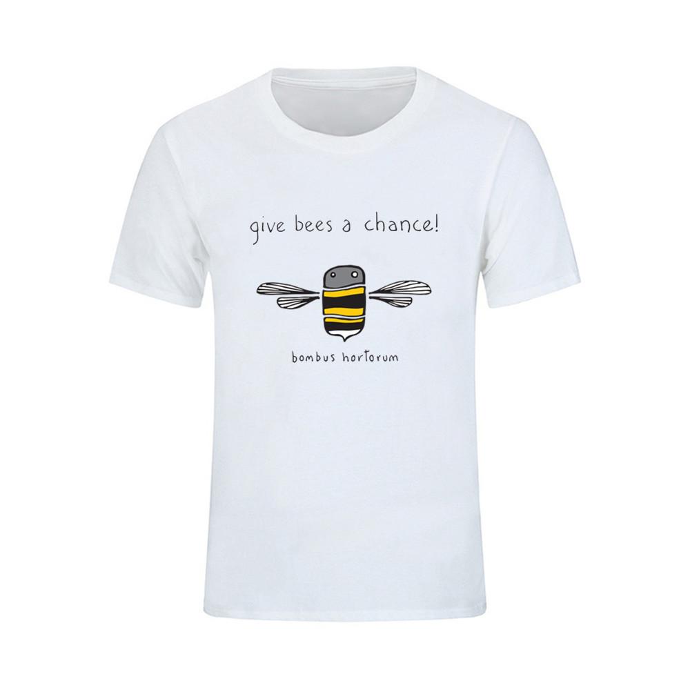 Give Me A Chance Honey Bees Whole Mens T Shirts Xxl Fashion 3D Funny T